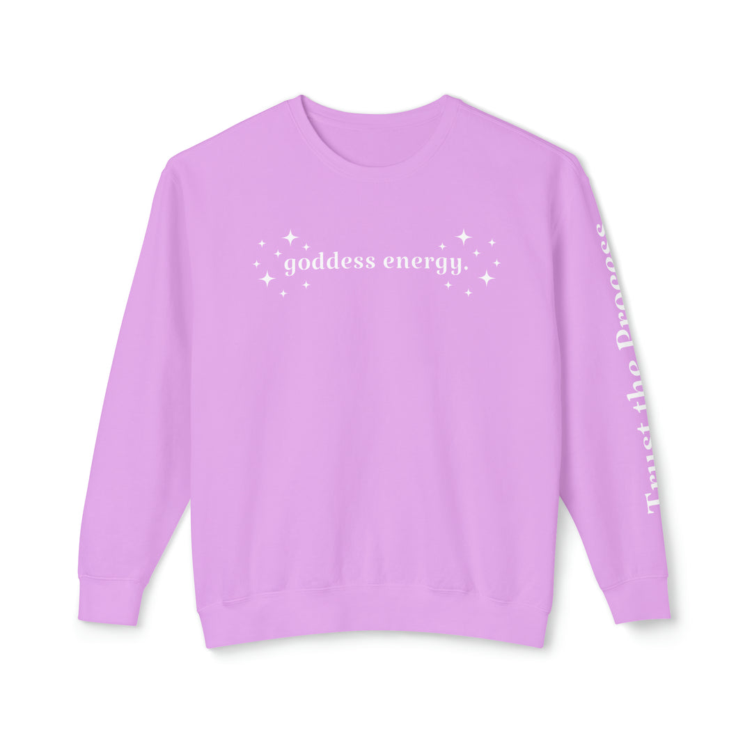 Goddess Energy Lightweight Crewneck Sweatshirt