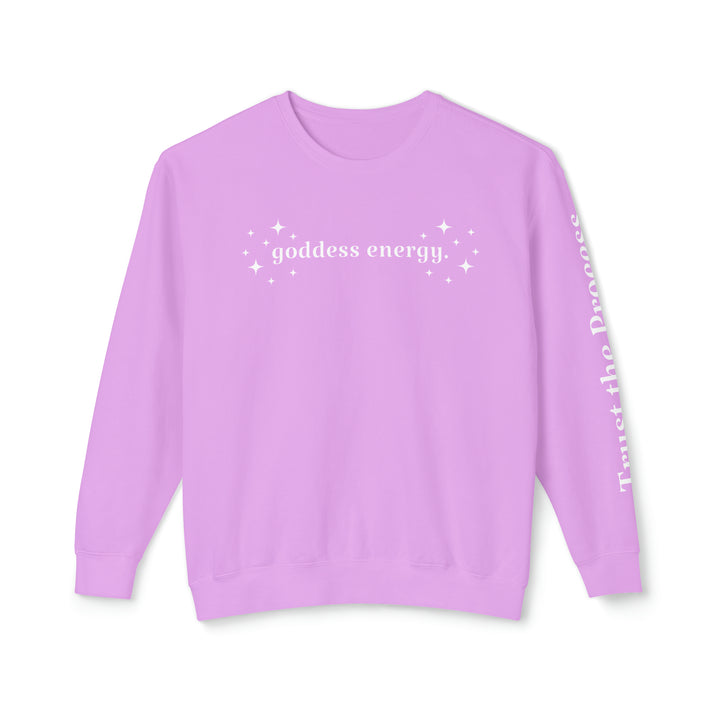 Goddess Energy Lightweight Crewneck Sweatshirt
