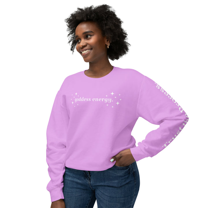 Goddess Energy Lightweight Crewneck Sweatshirt