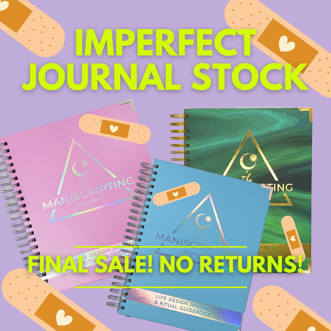 IMPERFECT DAMAGED JOURNALS - FINAL SALE! NO RETURNS!