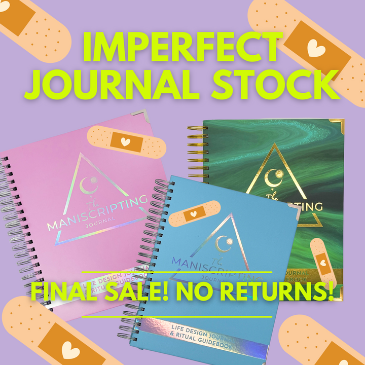 IMPERFECT DAMAGED JOURNALS - FINAL SALE! NO RETURNS!
