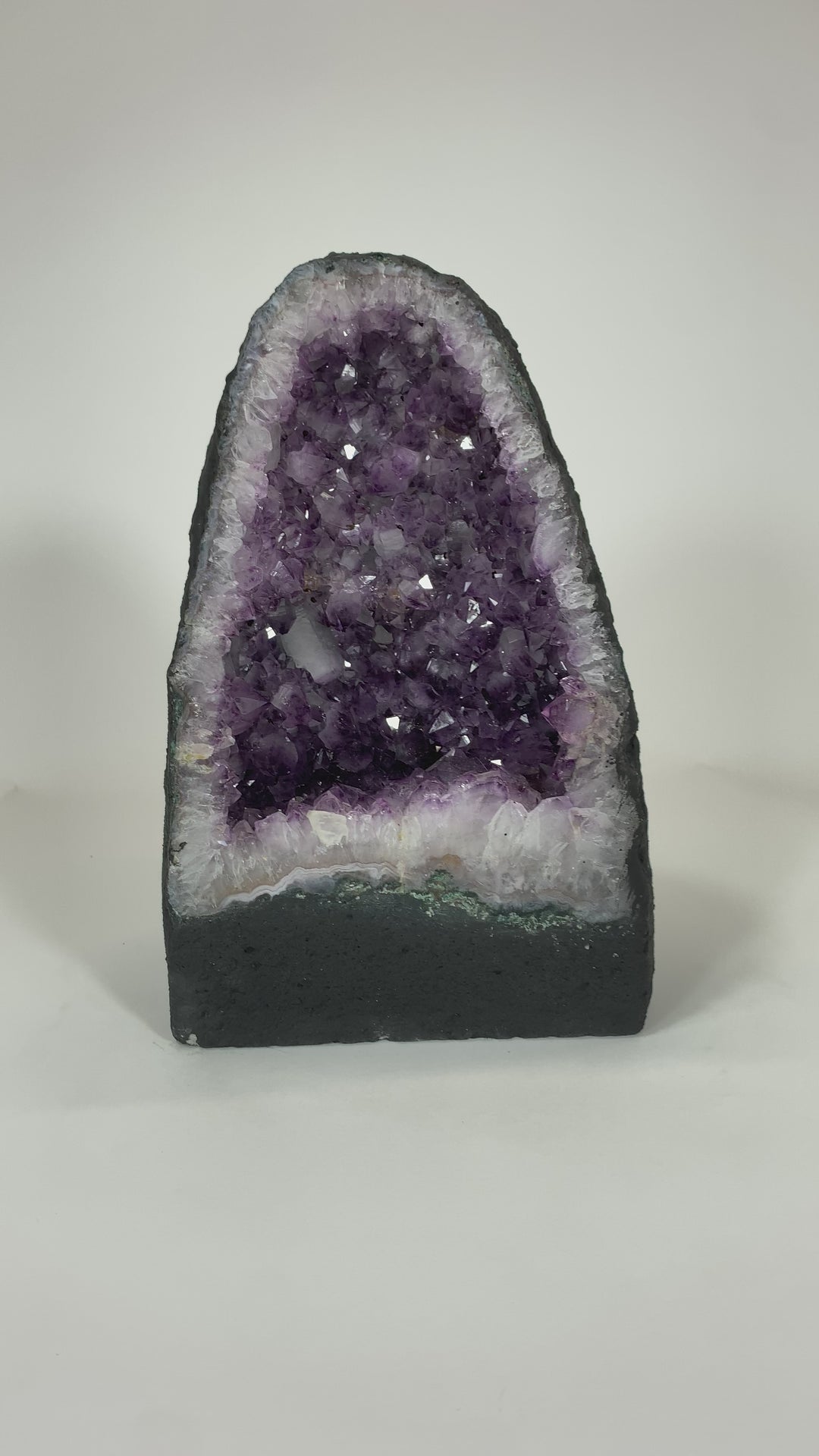 A-109 Natural Brazilian Amethyst Crystal - 22 lbs (11.5" tall)