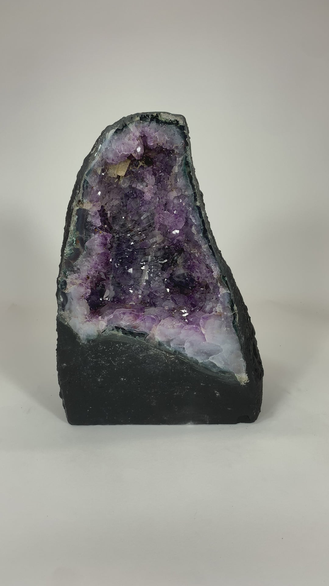 A-112 Natural Brazilian Amethyst Crystal - 23 lbs (12" tall)