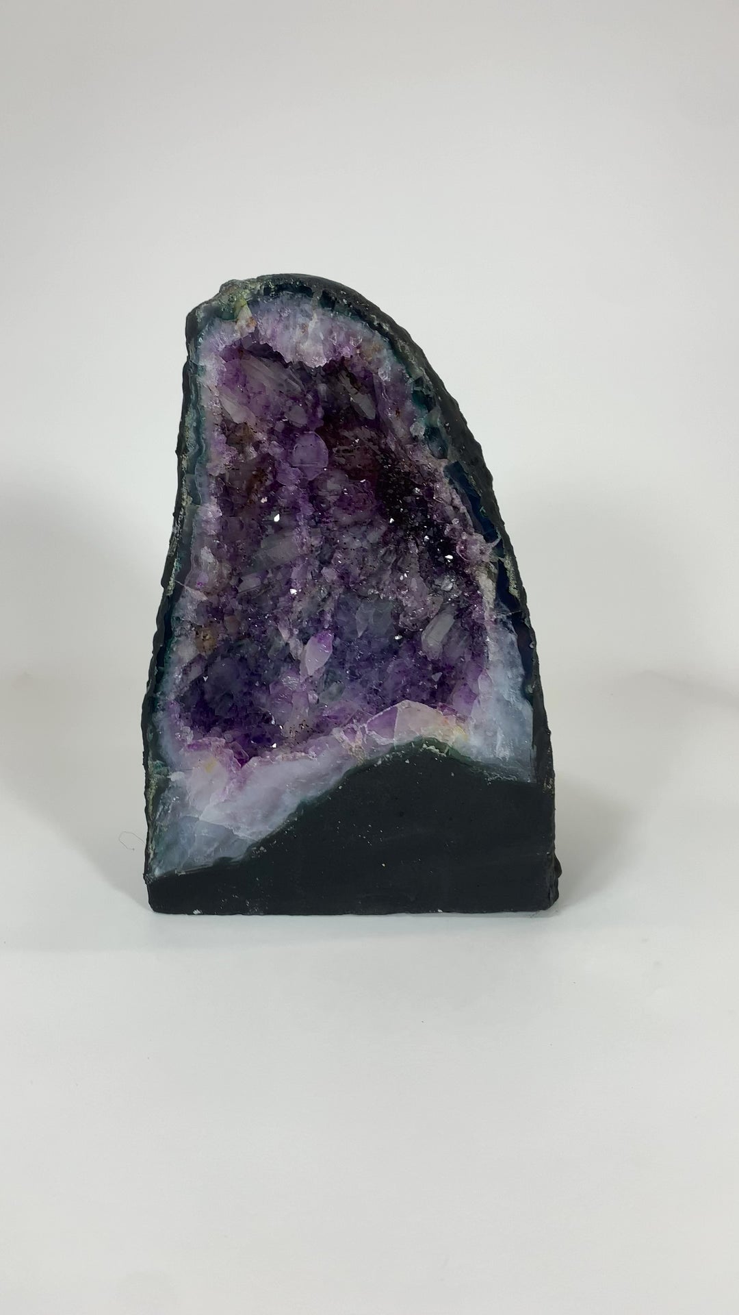 A-106 Natural Brazilian Amethyst Crystal - 13.3 lbs (10.5" tall)