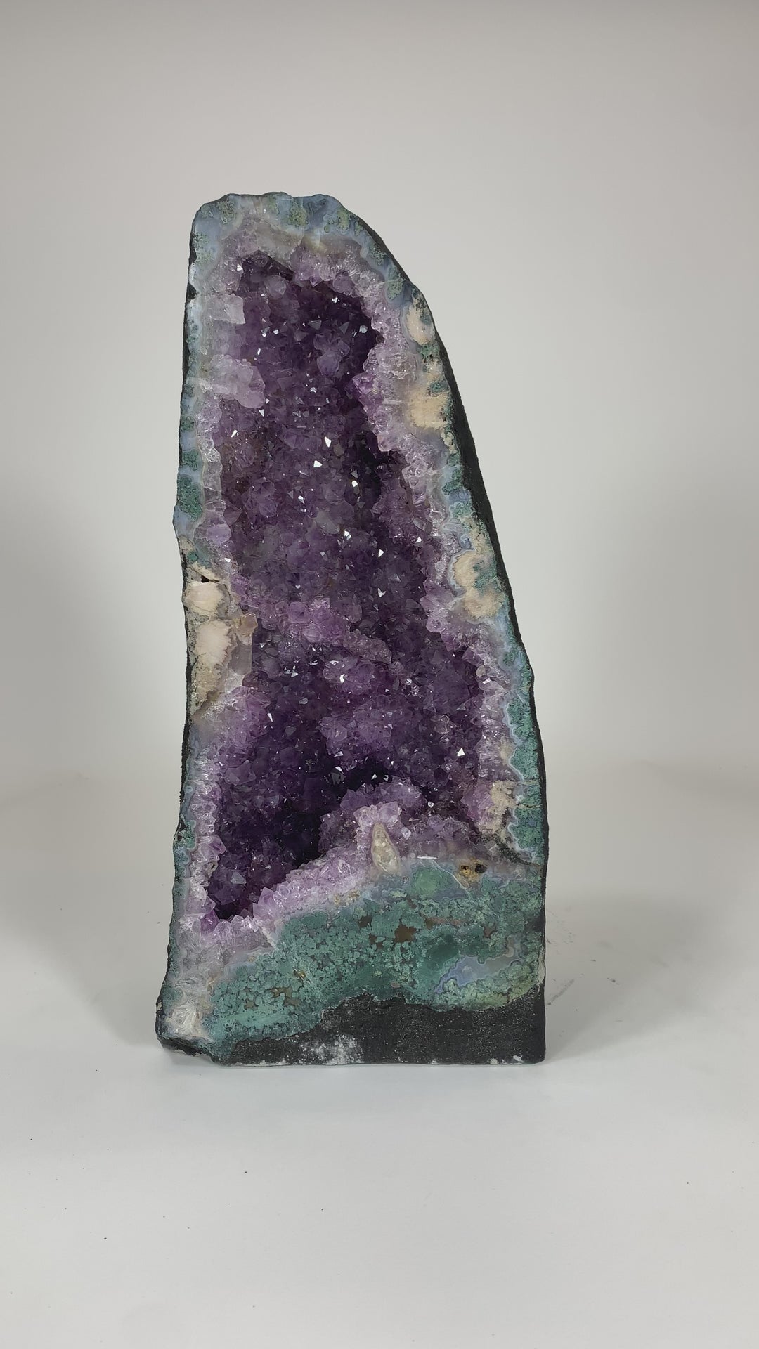 A-115 Natural Brazilian Amethyst Crystal - 20 lbs (OVER 1 FT Tall)