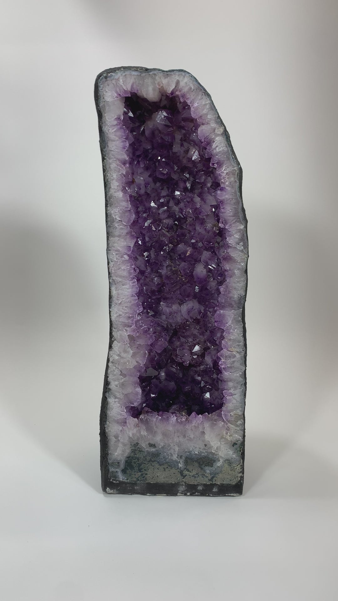 A-117 Natural Brazilian Amethyst Crystal - 55 LBS (2FT TALL)
