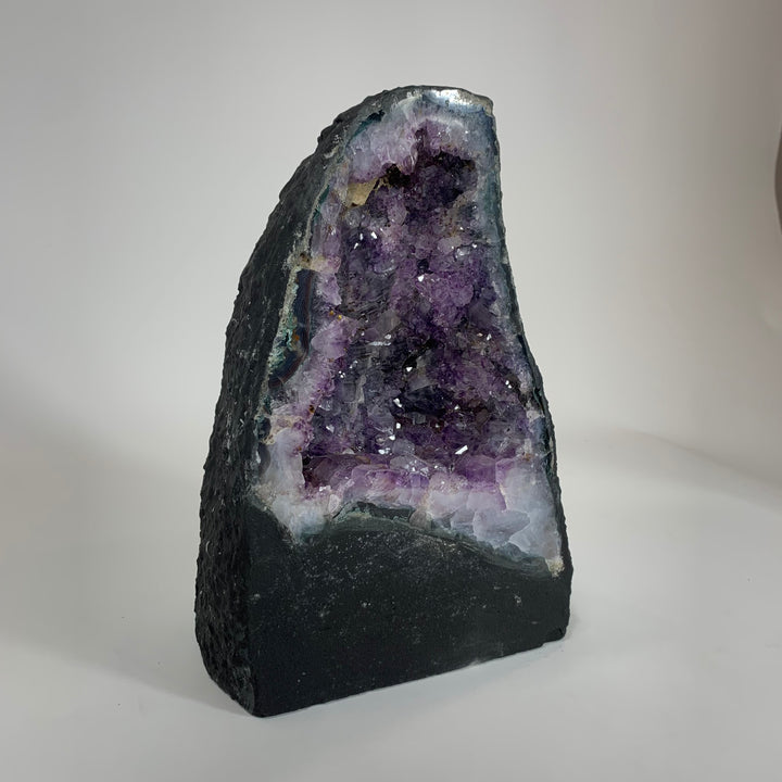 A-112 Natural Brazilian Amethyst Crystal - 23 lbs (12" tall)