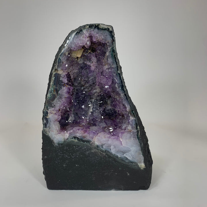 A-112 Natural Brazilian Amethyst Crystal - 23 lbs (12" tall)