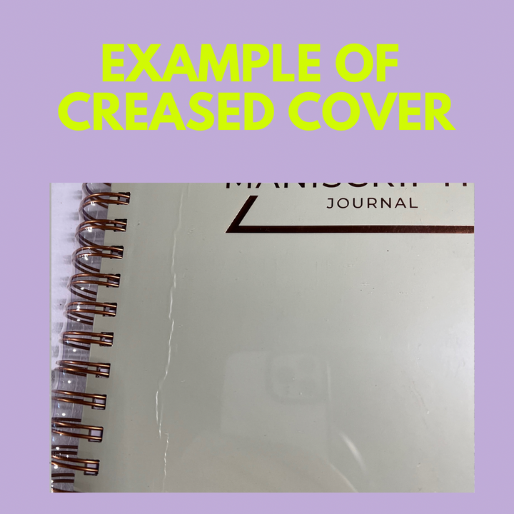 IMPERFECT DAMAGED JOURNALS - FINAL SALE! NO RETURNS!