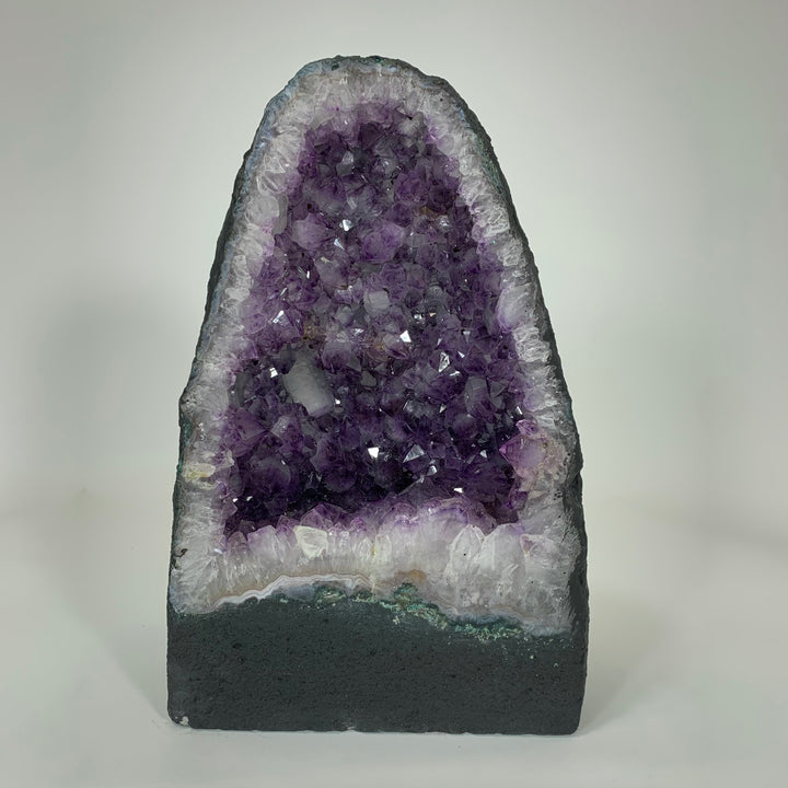 A-109 Natural Brazilian Amethyst Crystal - 22 lbs (11.5" tall)