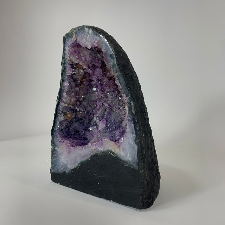 A-106 Natural Brazilian Amethyst Crystal - 13.3 lbs (10.5" tall)