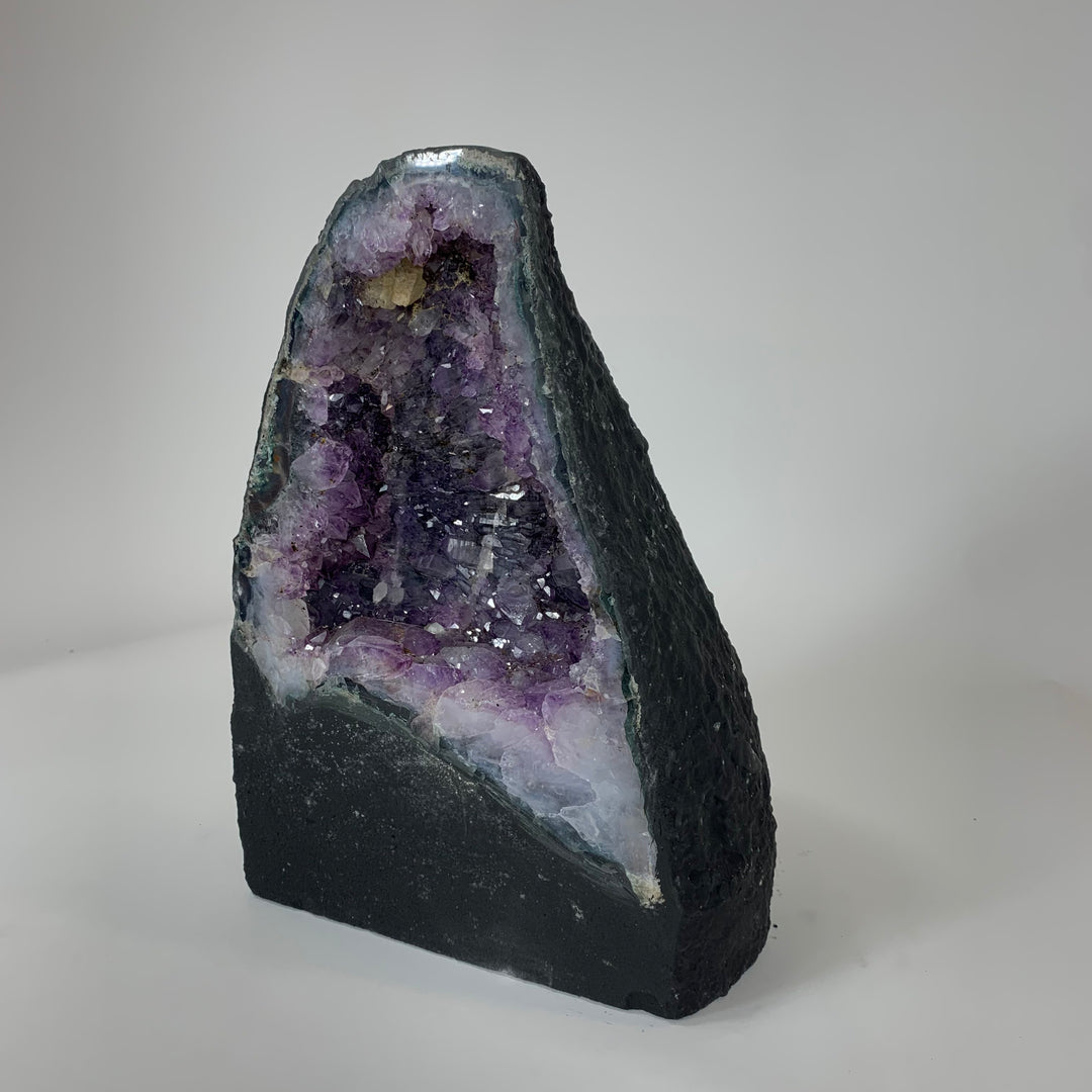 A-112 Natural Brazilian Amethyst Crystal - 23 lbs (12" tall)