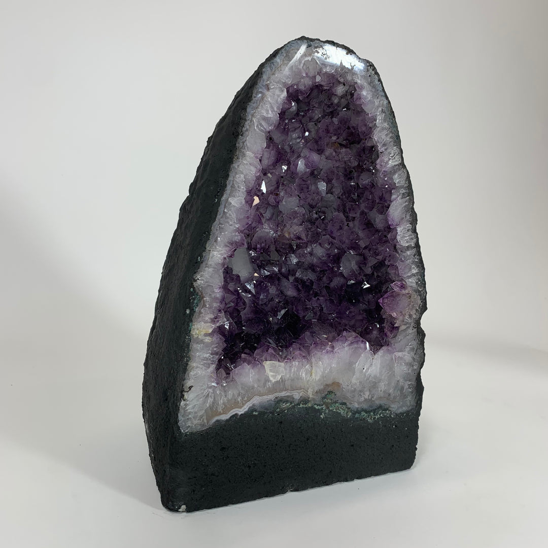 A-109 Natural Brazilian Amethyst Crystal - 22 lbs (11.5" tall)