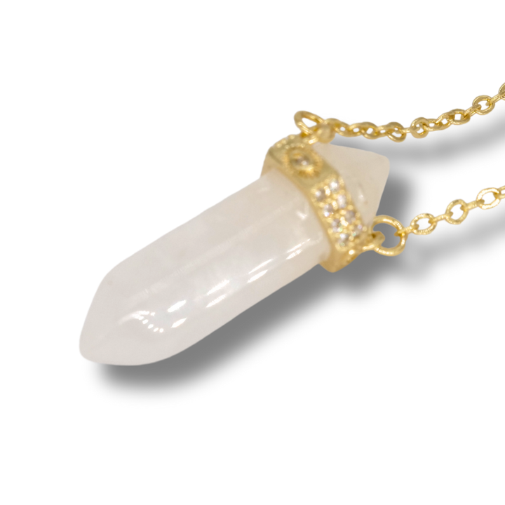 ⚡️ The Master Manifestor Crystal Necklace - gold