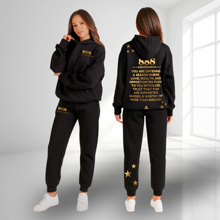 888 Abundance Angel Number Black + Gold Set (Pre-Order Sale)