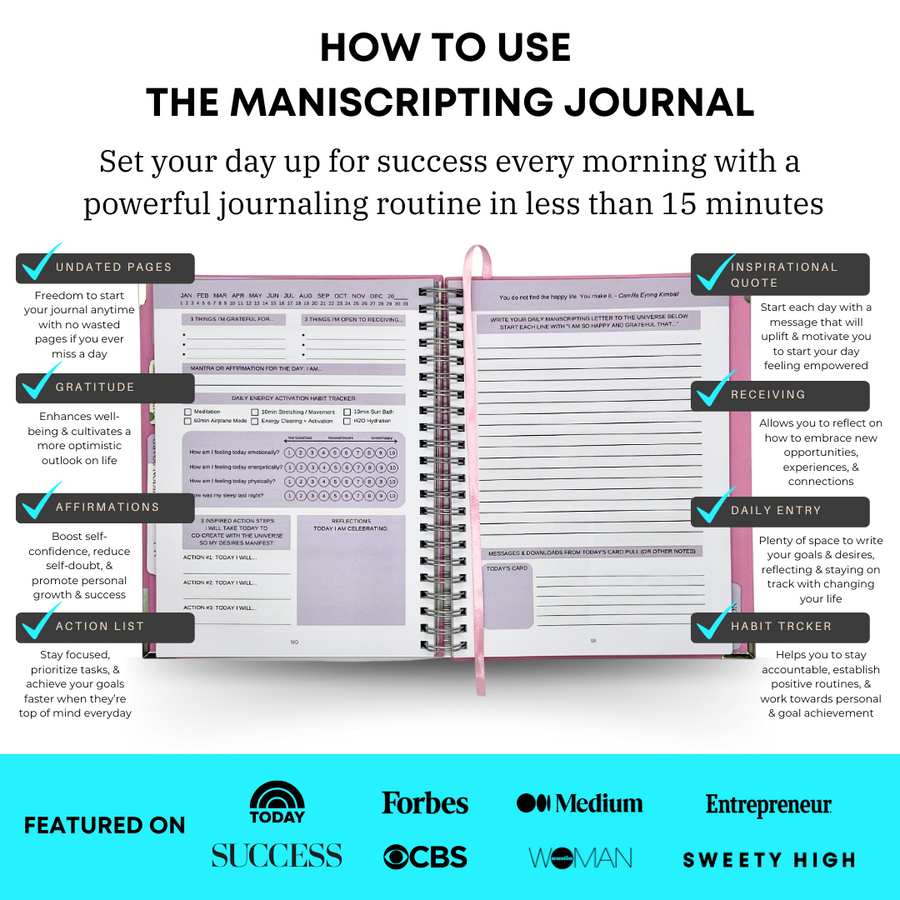 The Maniscripting Journal the most powerful manifestation journal
