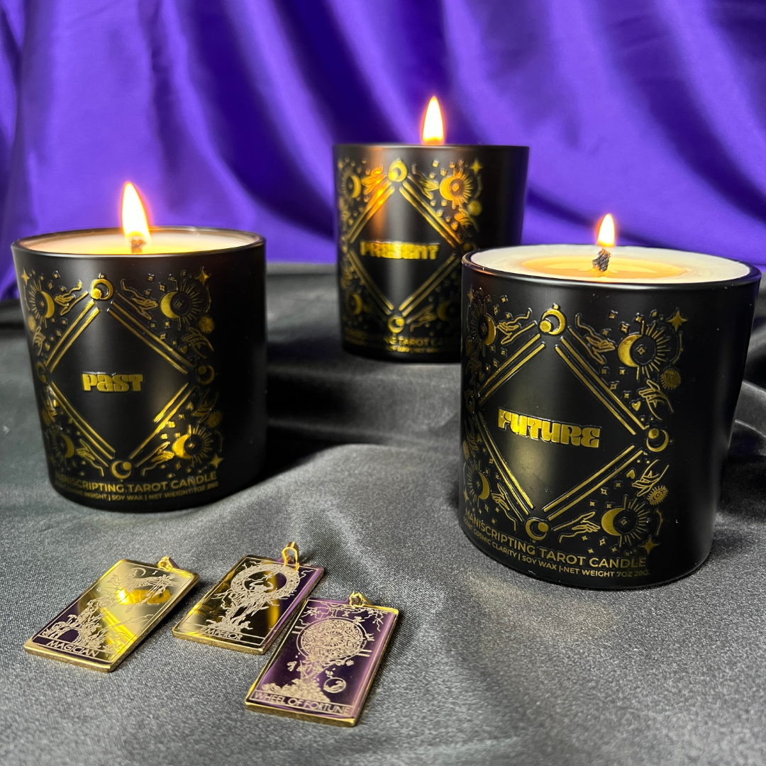 Past Tarot Candle