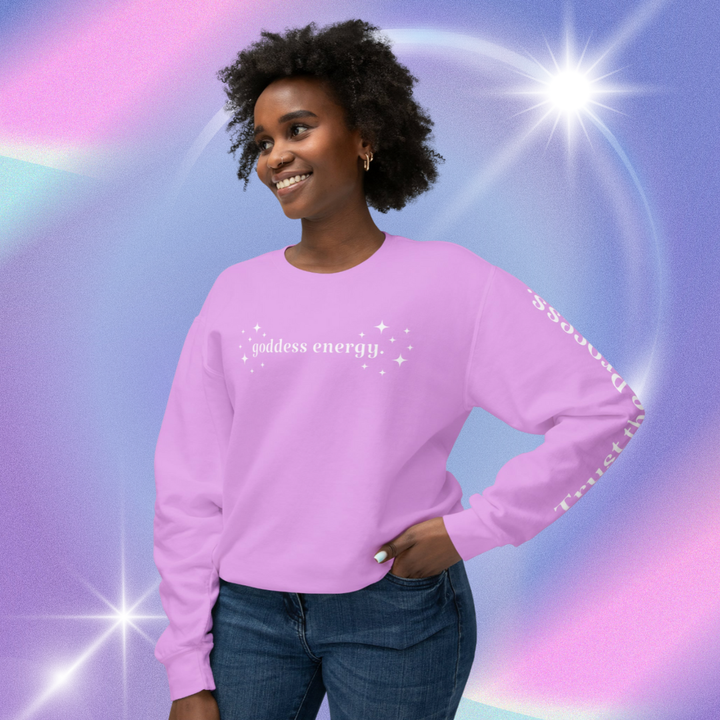 Goddess Energy Lightweight Crewneck