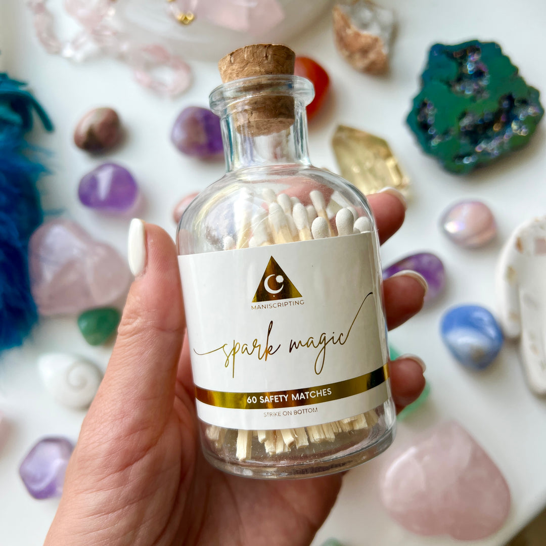 Spark Magic Ritual Bottle Matches