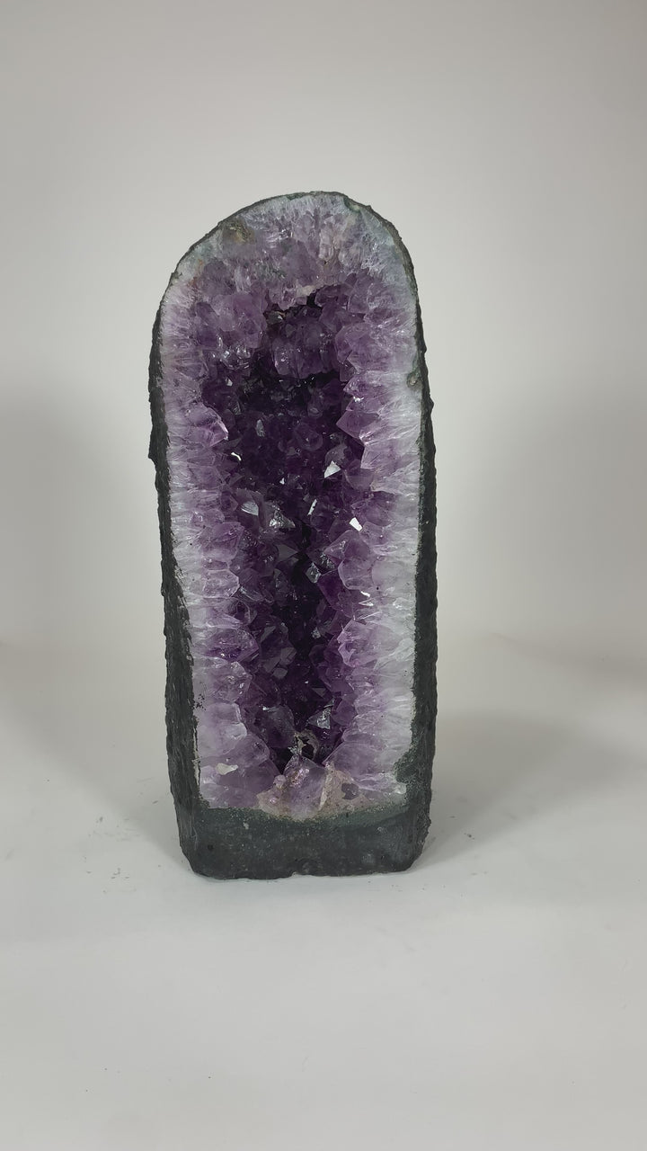 A-111 Natural Brazilian Amethyst Crystal - 25lbs (OVER 1 FT TALL)
