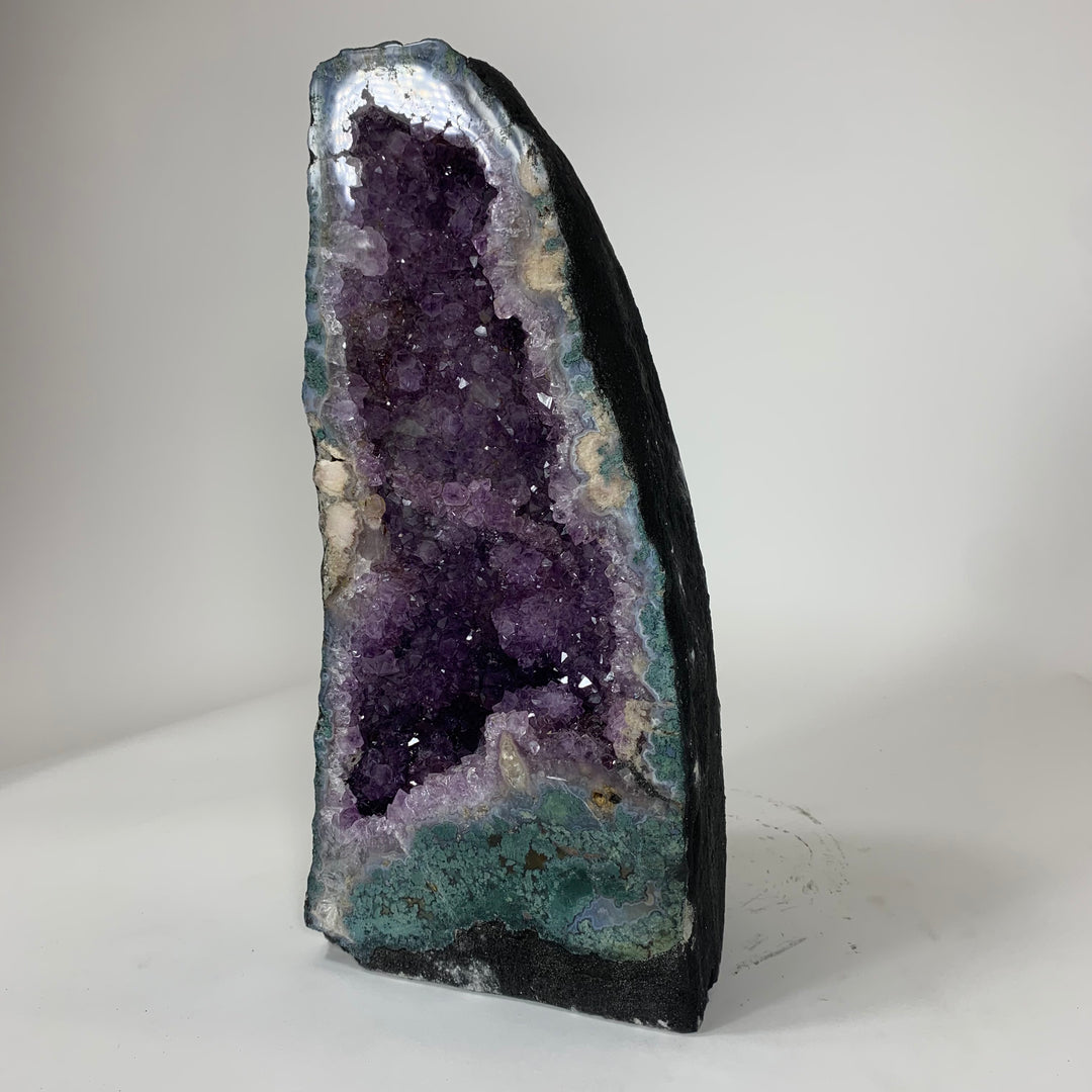 A-115 Natural Brazilian Amethyst Crystal - 20 lbs (OVER 1 FT Tall)